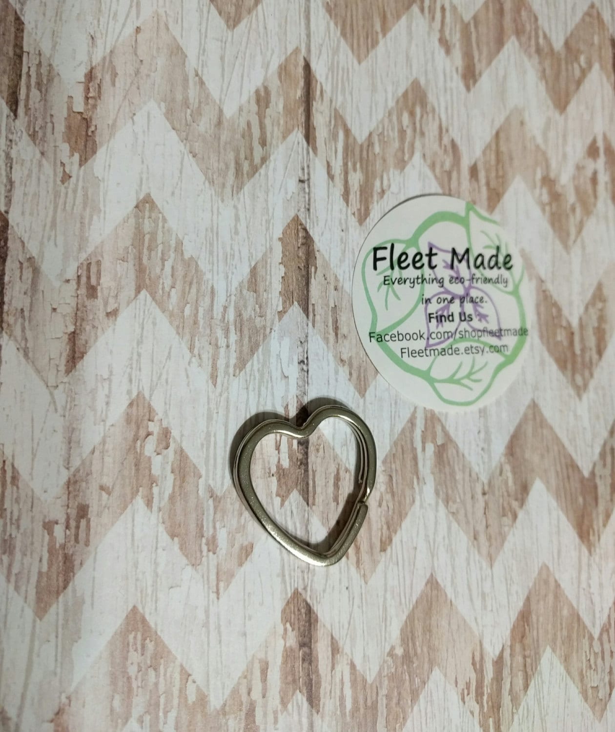 Pink Bat Aldi Quarter Holder Keychain