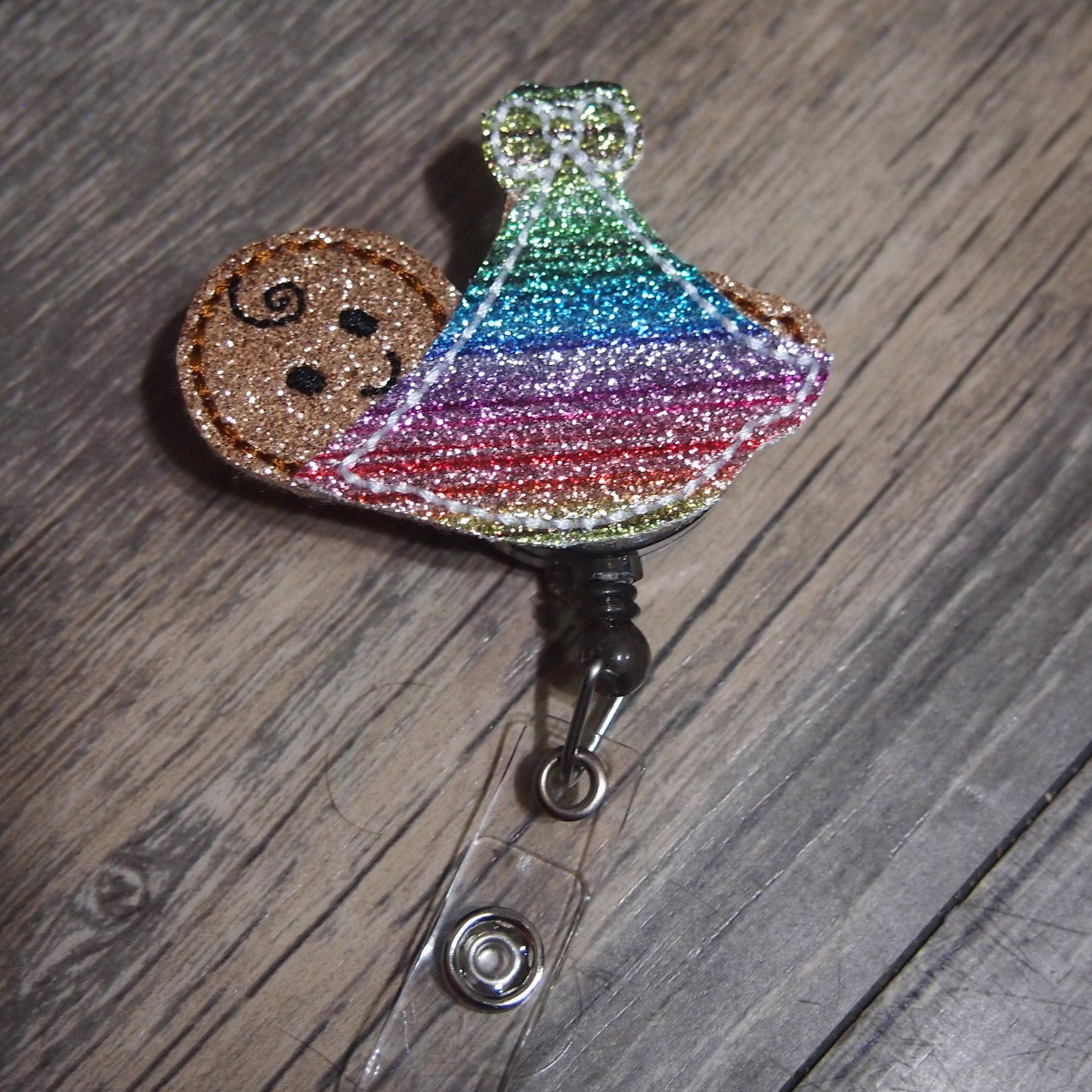 Glitter Baby Badge Reel