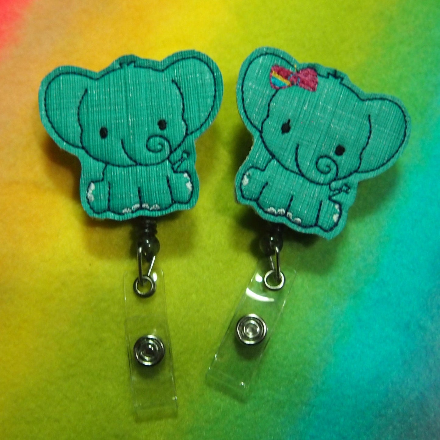 Elephant Badge Reel