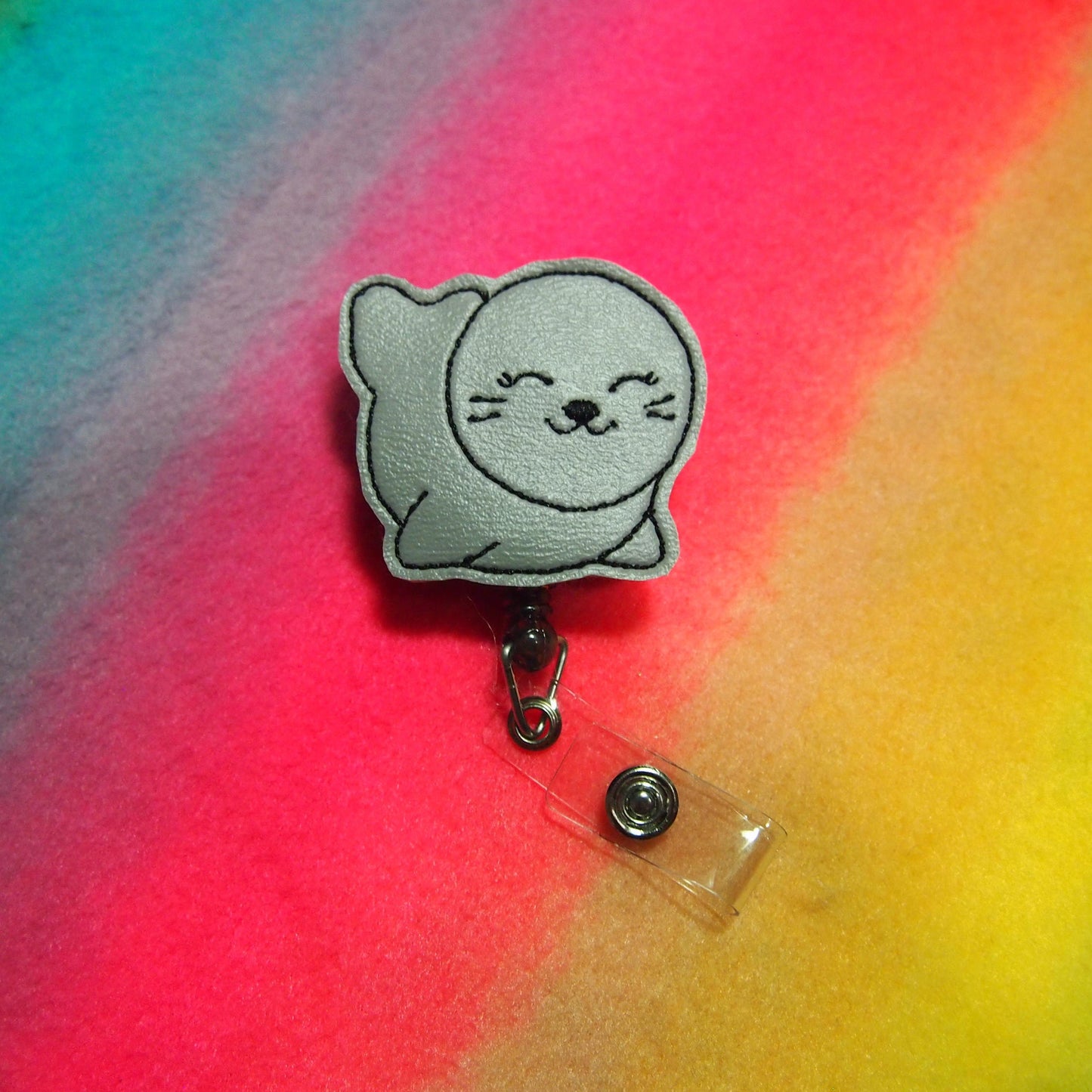 Seal Badge Reel