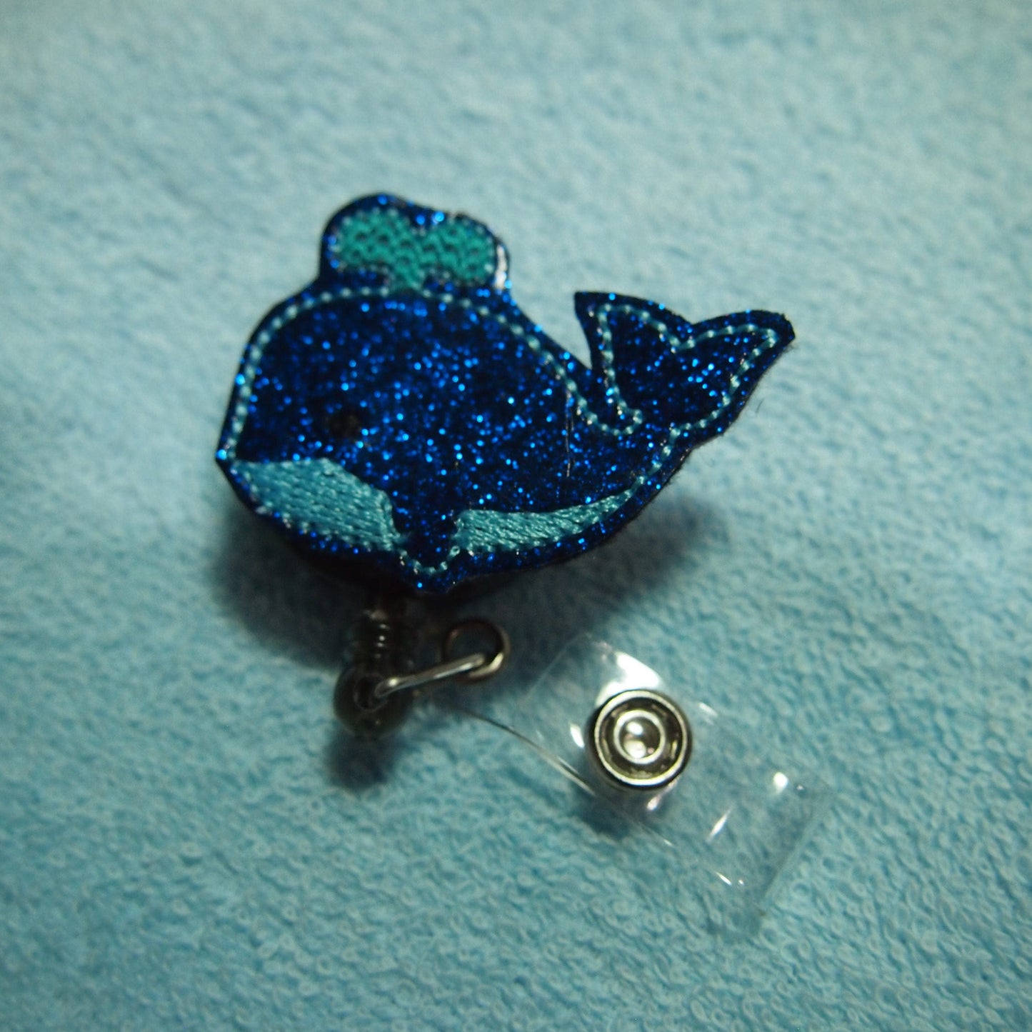 Whale Badge Reel