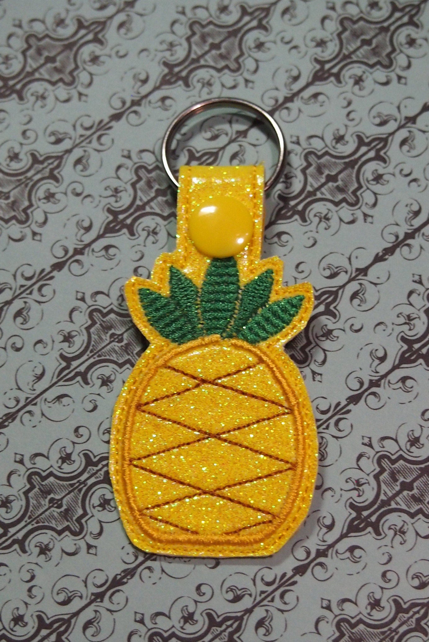 Pineapple Keychain