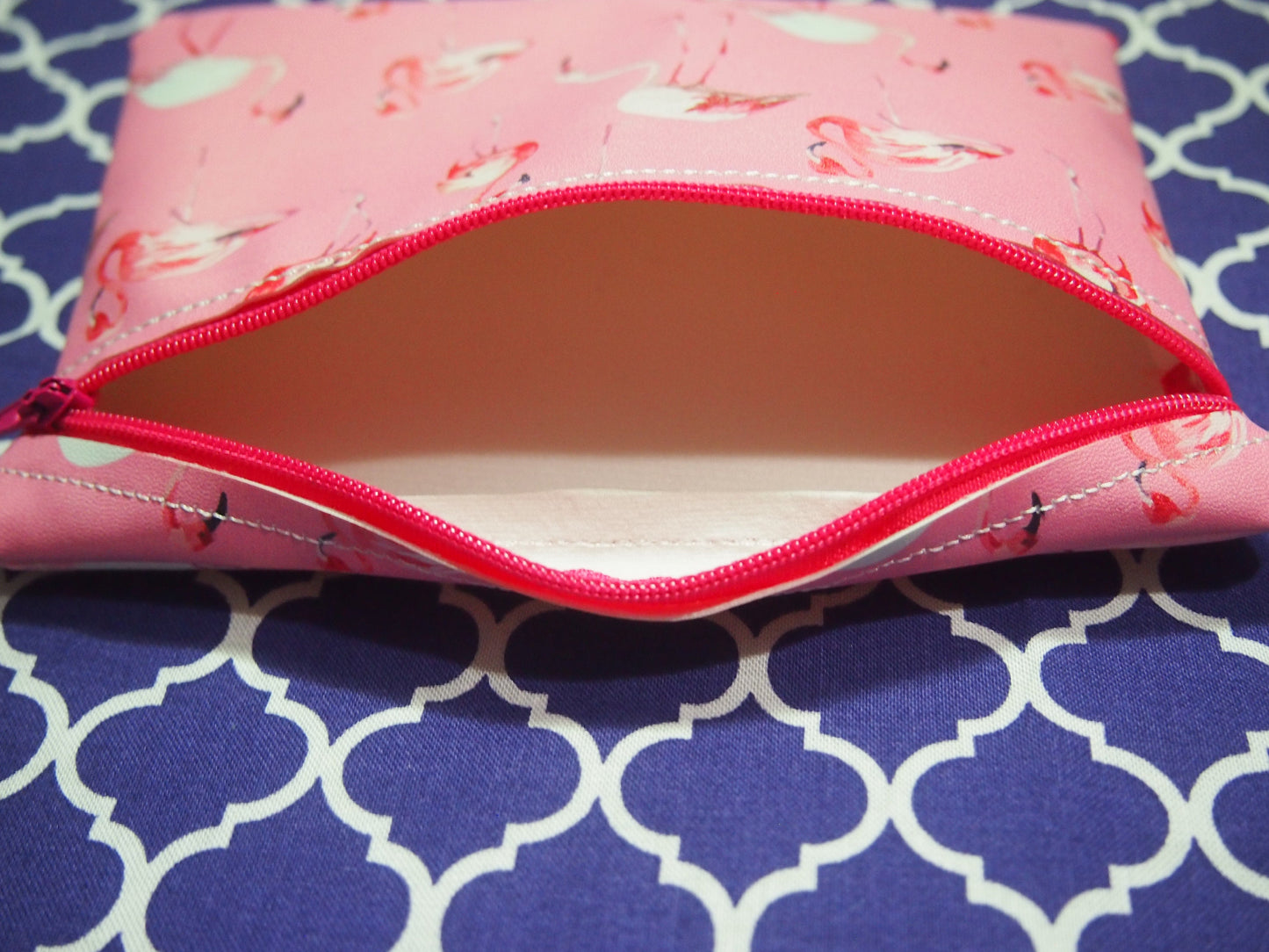 Flamingo Zipper Bag | Cosmetic Bag Zip Bag Flamingo Cosmetic Bag Zipper Pouch Small Zippered Pouch Unicorn Bag Carry bag Flamingo bag