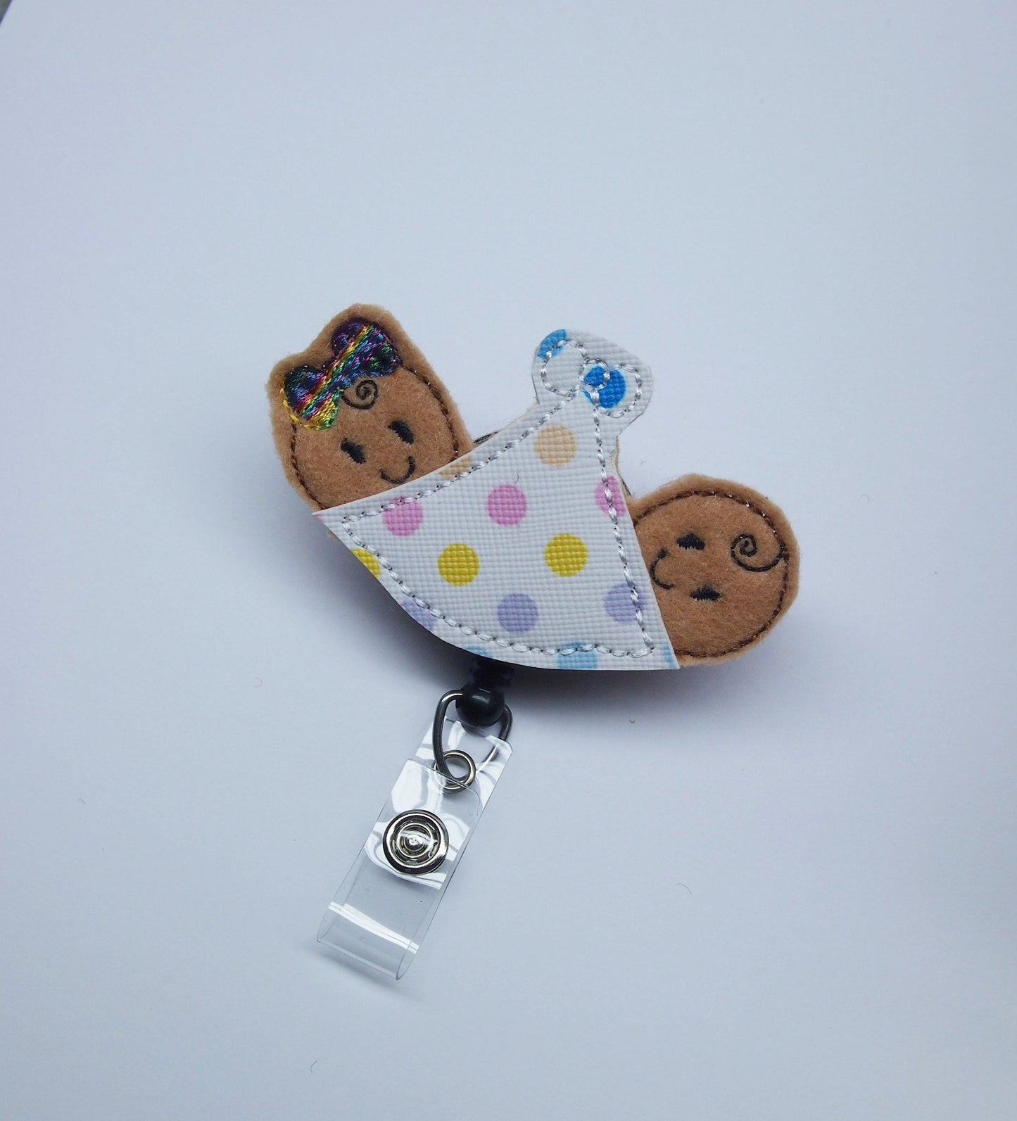 Twin Babies Badge Reel