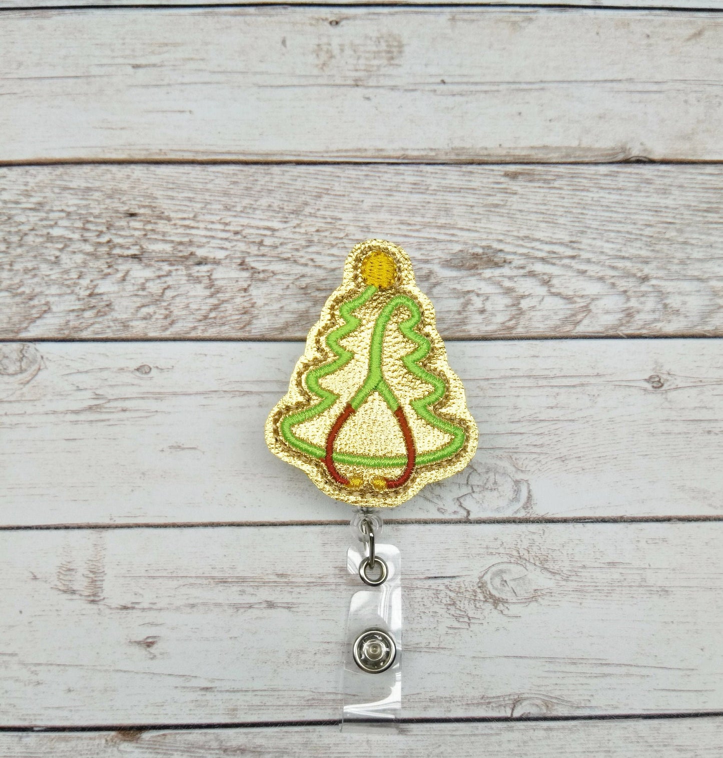 Tree Stethoscope Badge Reel