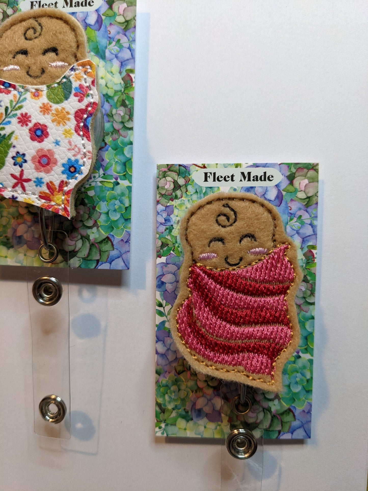 Spring Baby Badge Reel