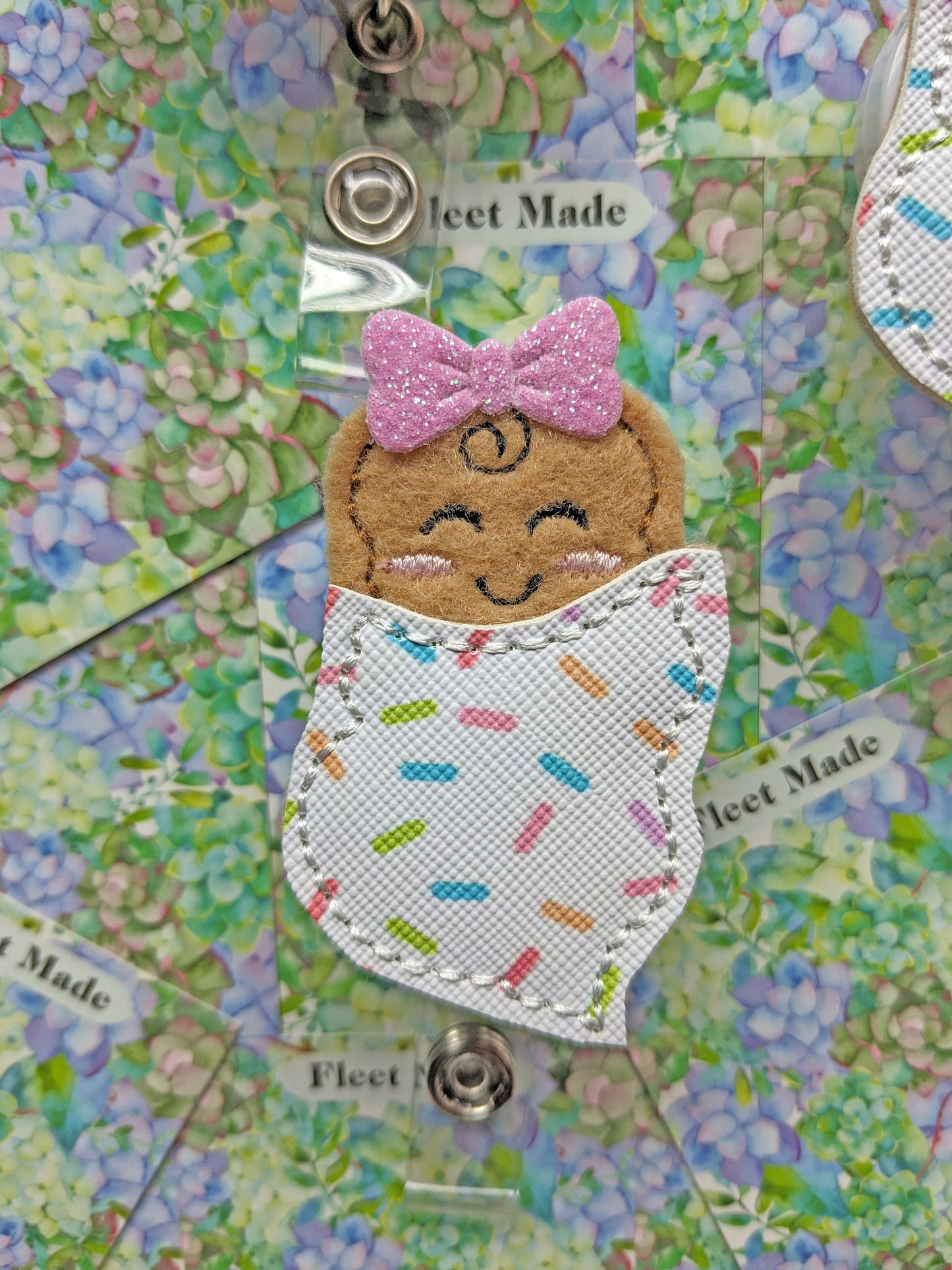 Sprinkle Baby Badge Reel