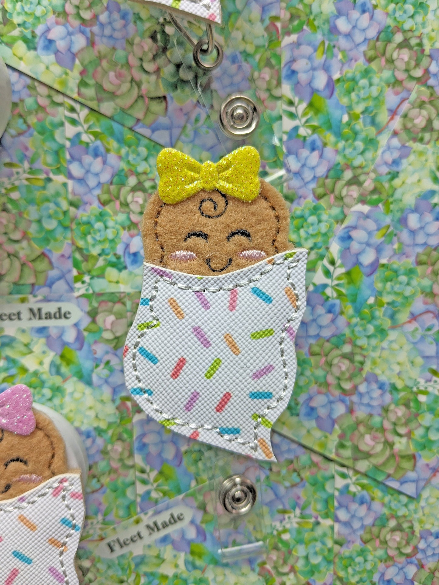 Sprinkle Baby Badge Reel