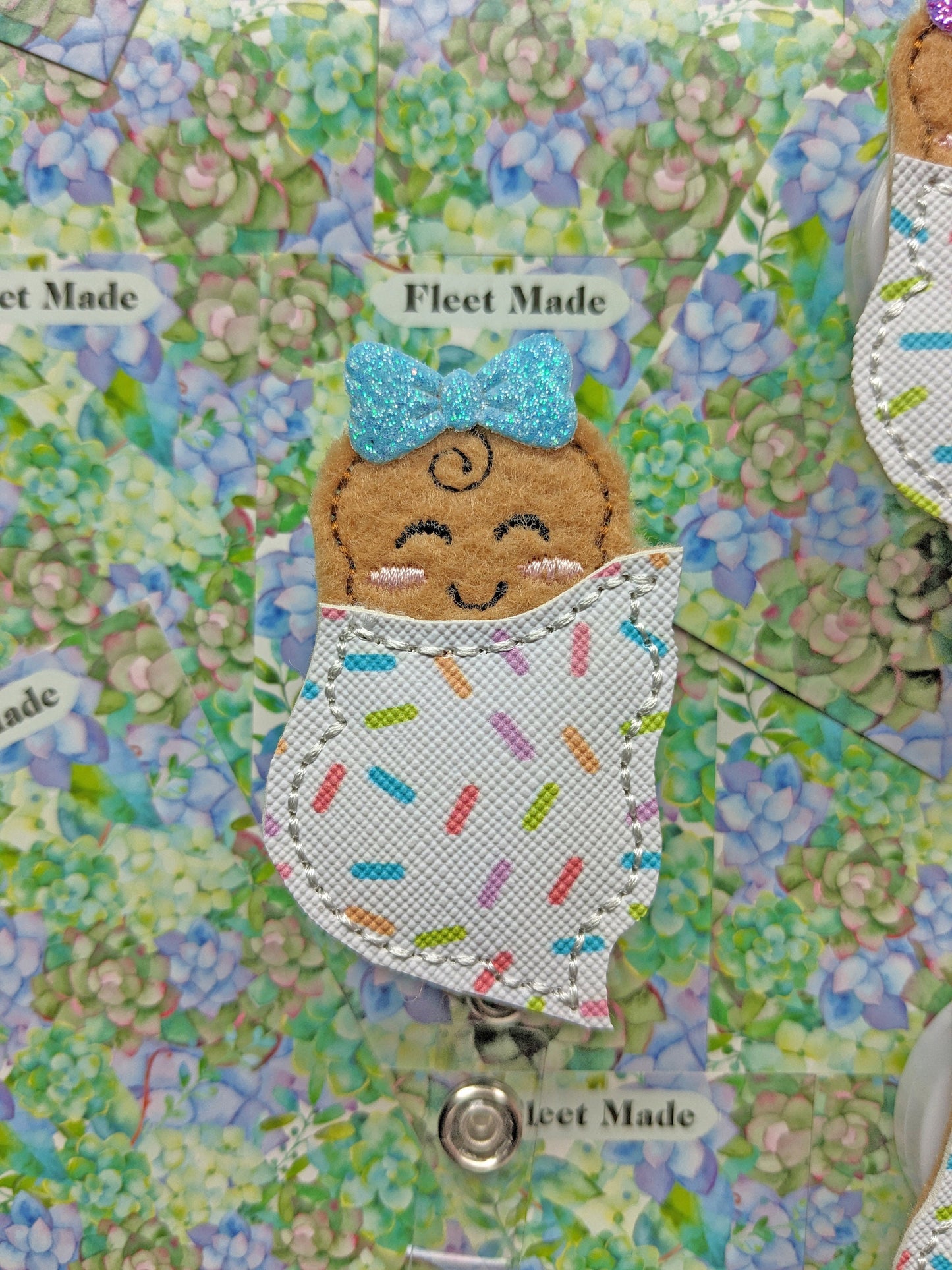 Sprinkle Baby Badge Reel