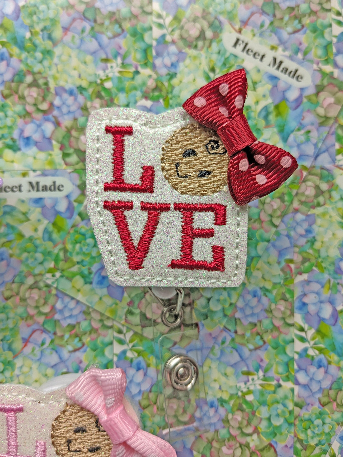 Cute Love Baby Badge Reel