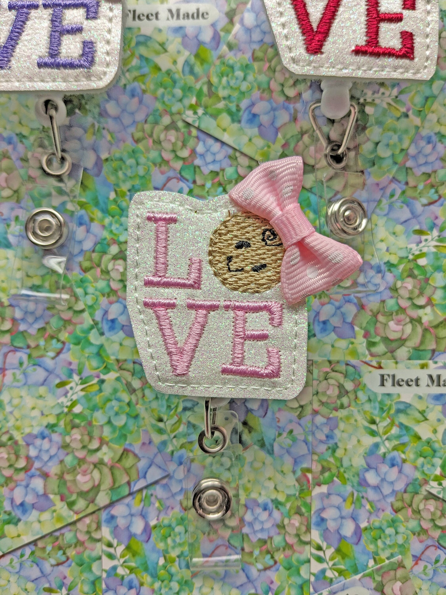 Cute Love Baby Badge Reel