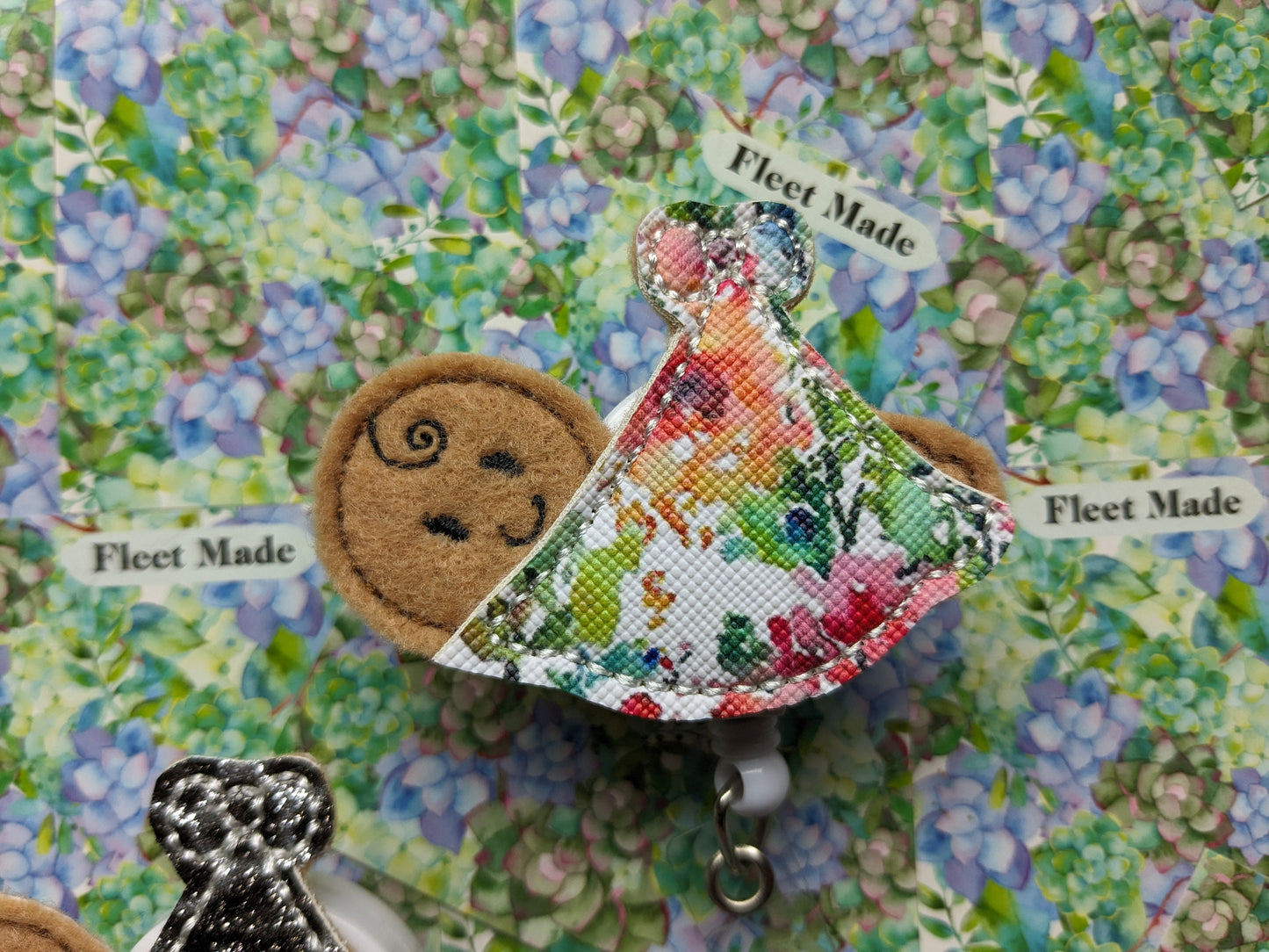Cute Fall Baby Badge reel