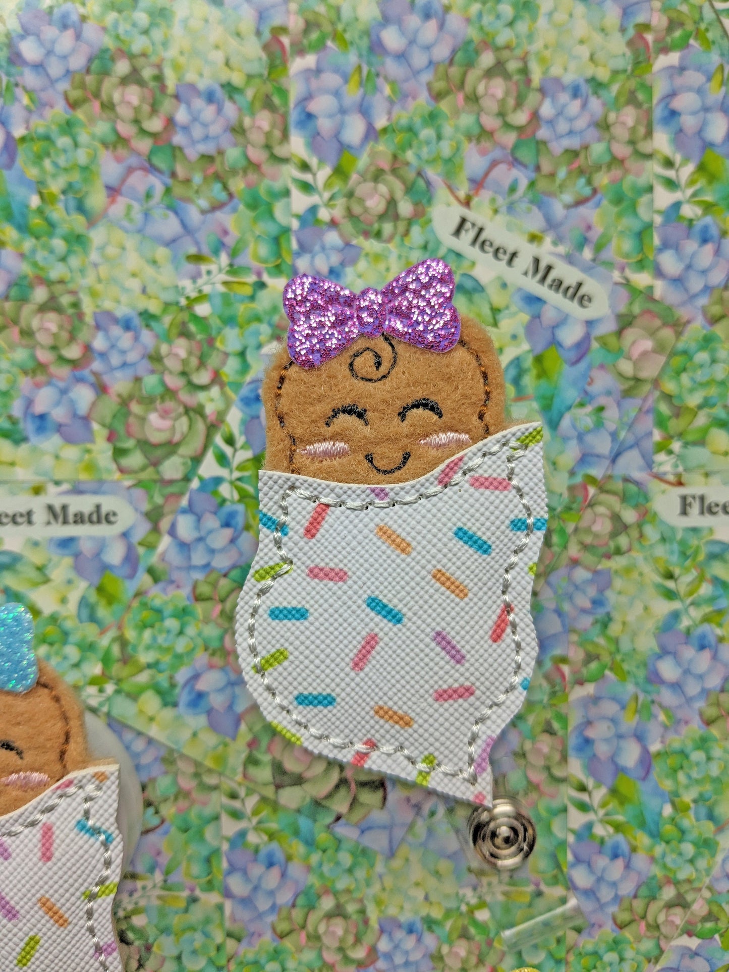 Sprinkle Baby Badge Reel