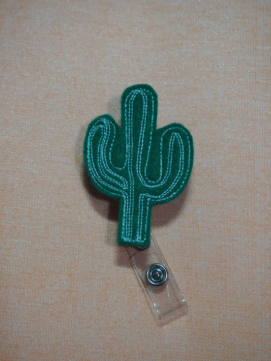 Cactus Badge Reel Clip ID Holder Retractable | Badge Reel Badge Buddy Badge Reel ID Reel Mexico Lover Cactus