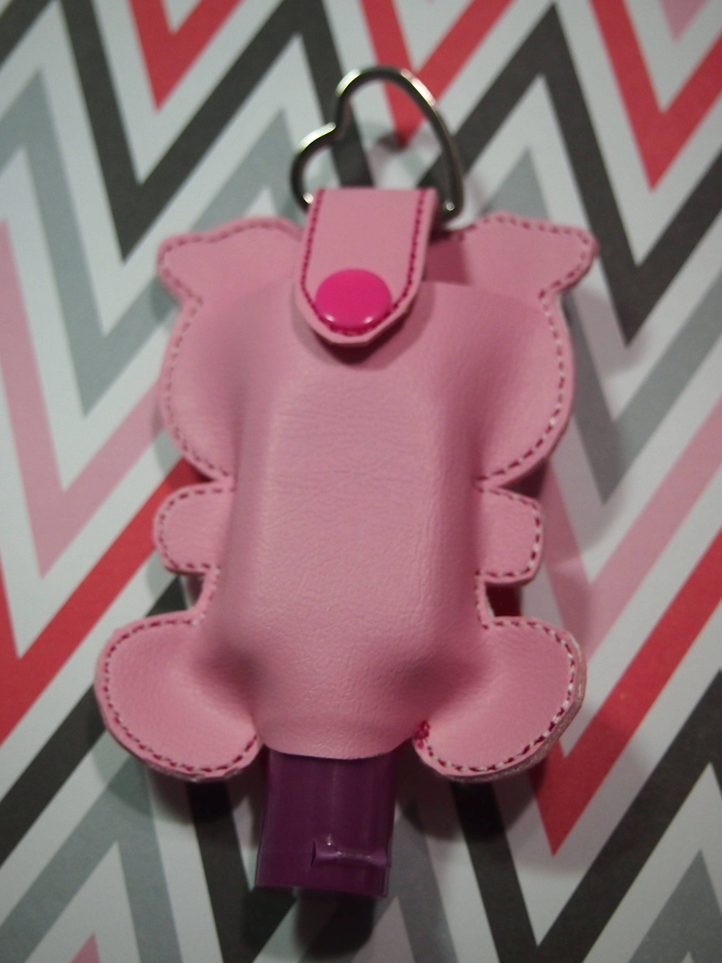 Hand Sanitizer Holder Keychain