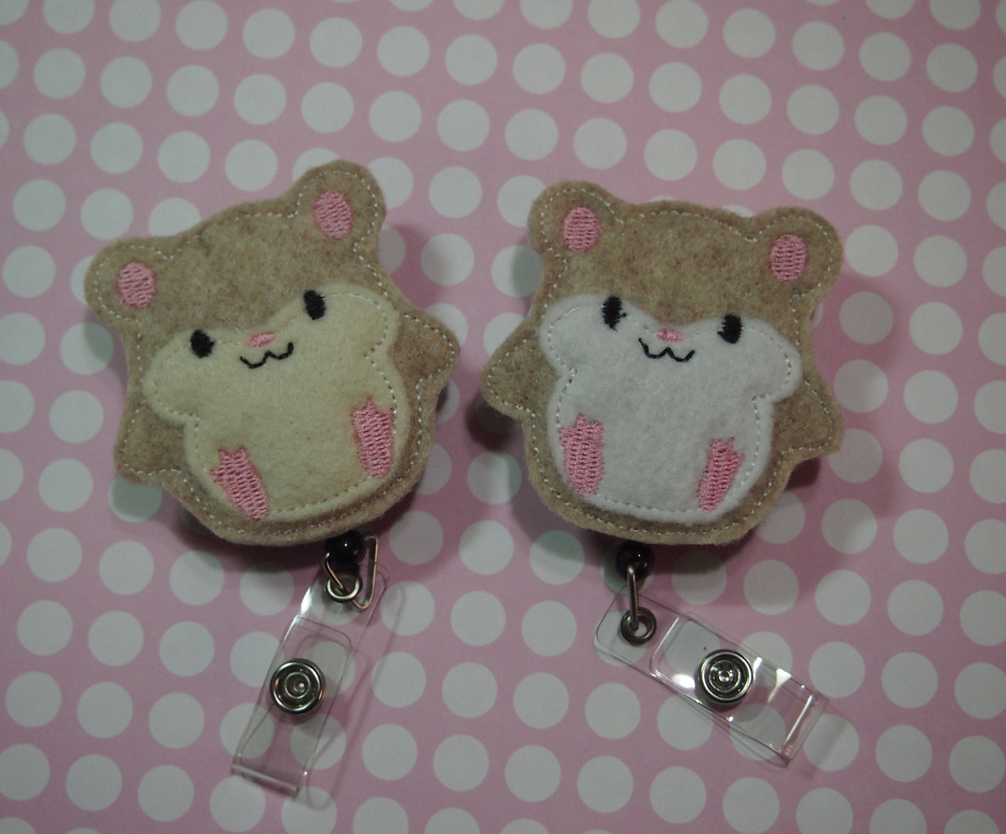 Hamster Badge Reel