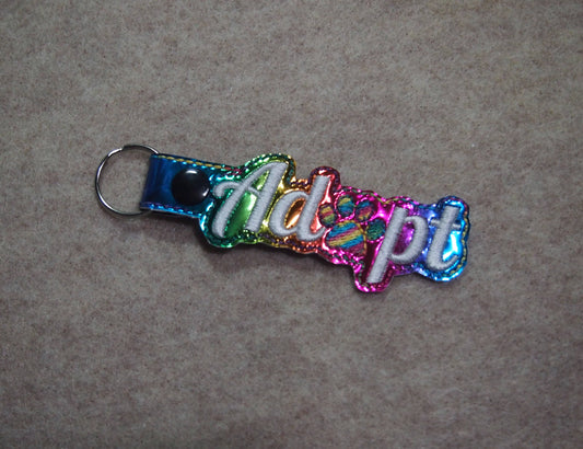 Animal Adoption Keychain