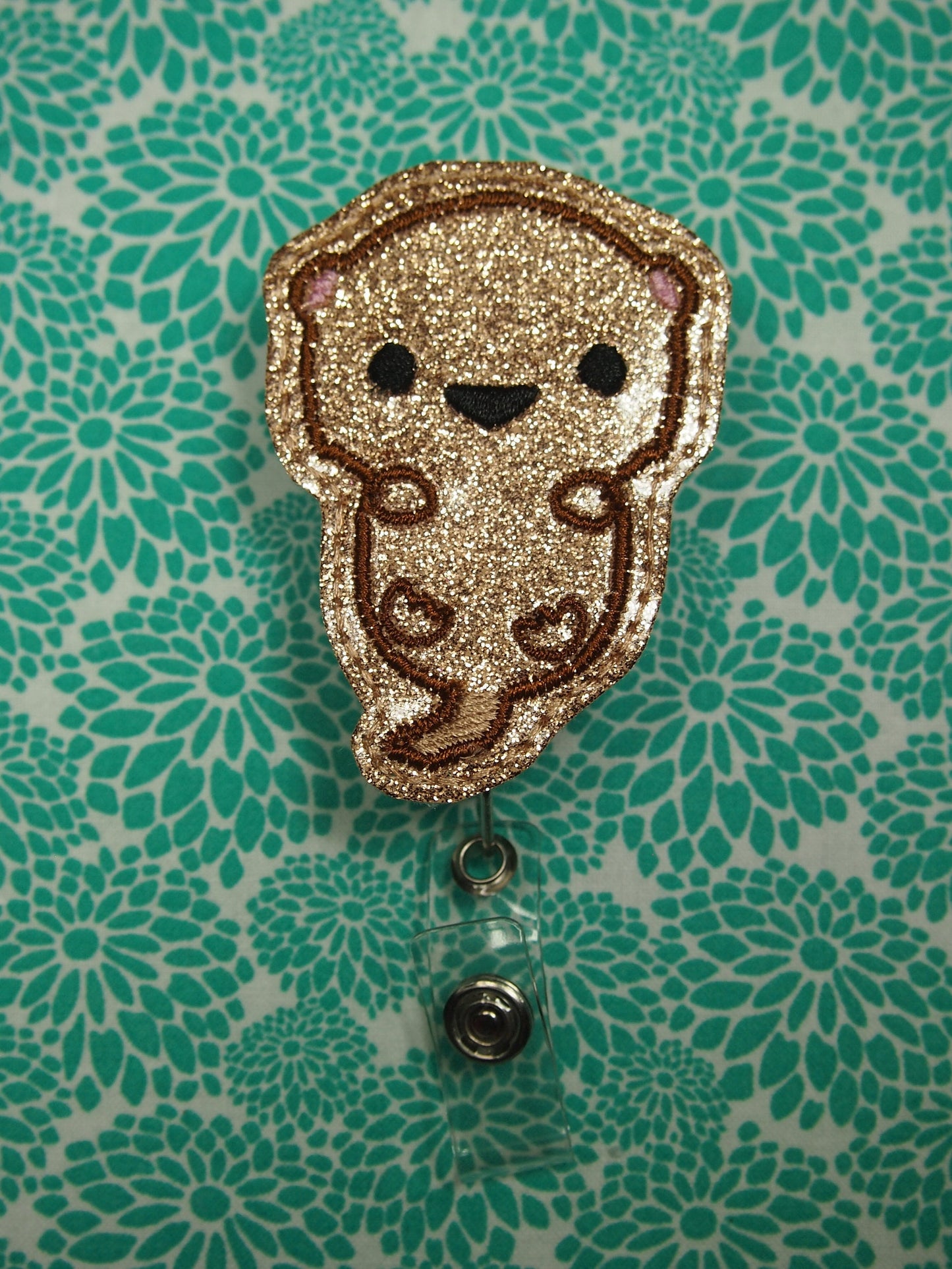 Sea Otter Badge Reel