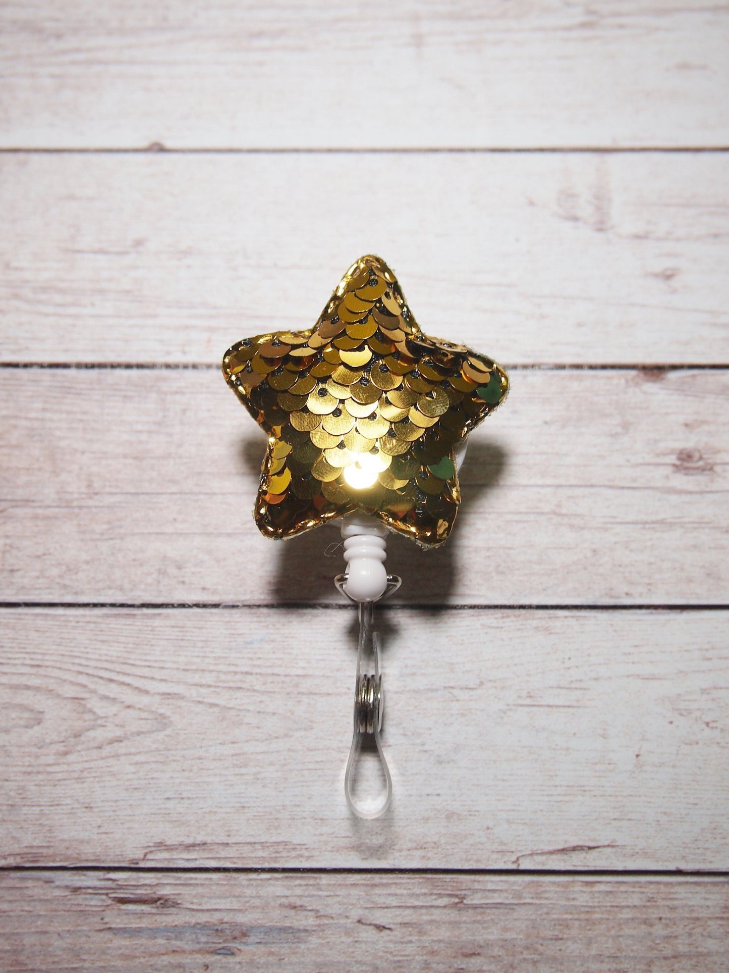 Gold Star Badge Reel