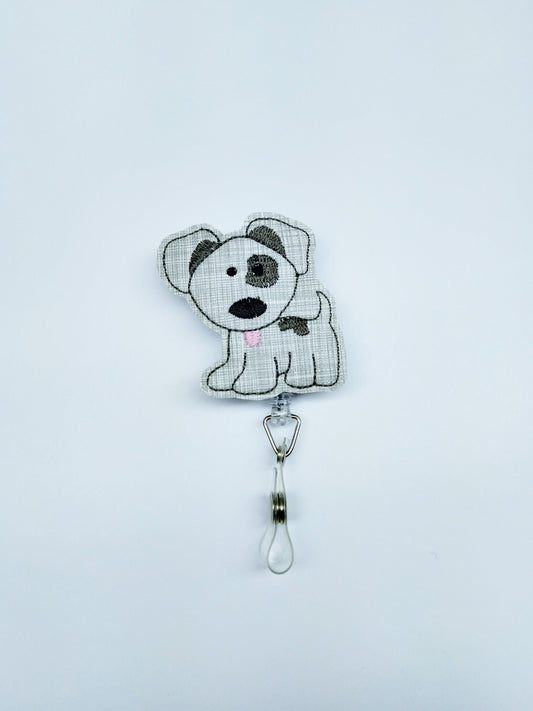 Dog Badge Reel