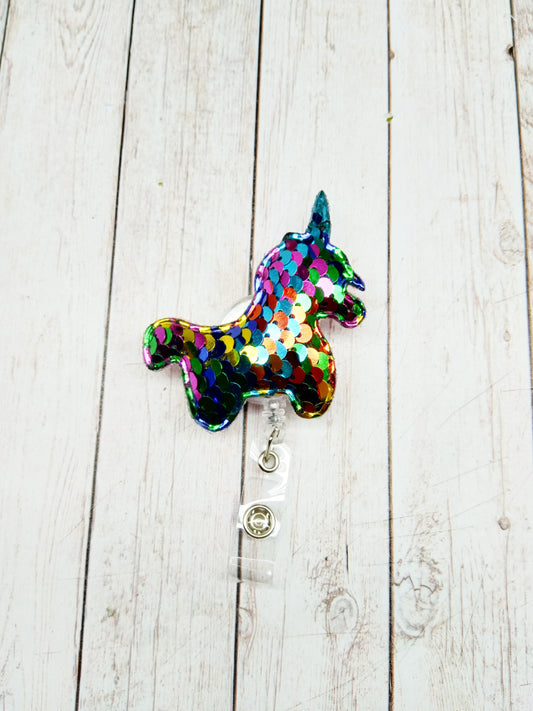 Cute Unicorn Badge Reel