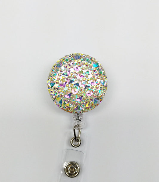 Cute Badge Reel druzy druse