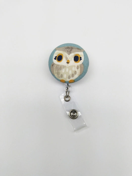 Cute Owl Badge Reel