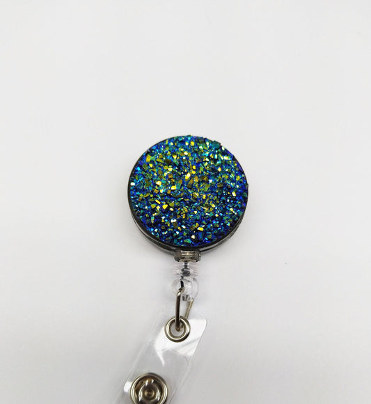 Cute Badge Reel druzy druse