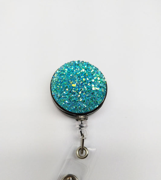 Cute Badge Reel druzy druse