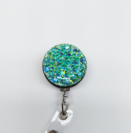 Cute Badge Reel druzy druse