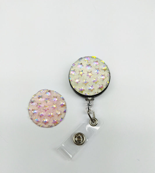 Cute Badge Reel druzy druse