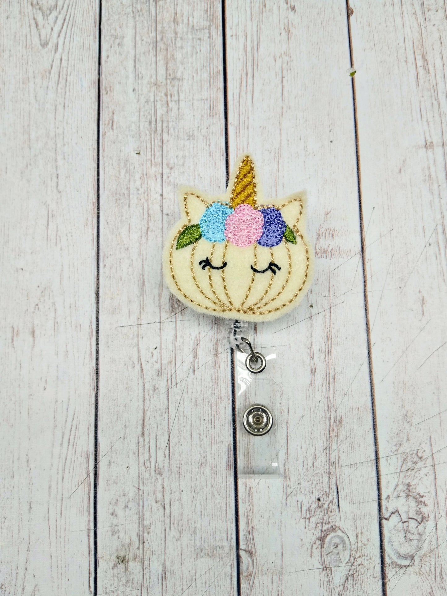 Pumpkin Badge Reel