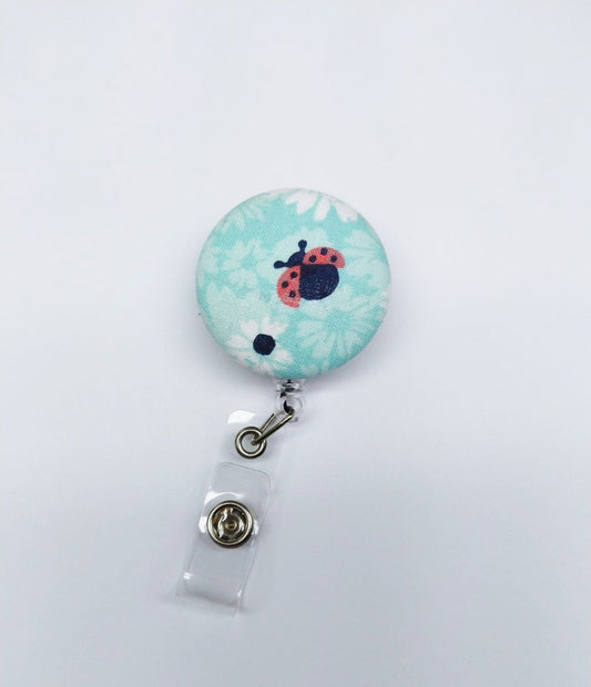 Cute Lady Bug Badge Reel