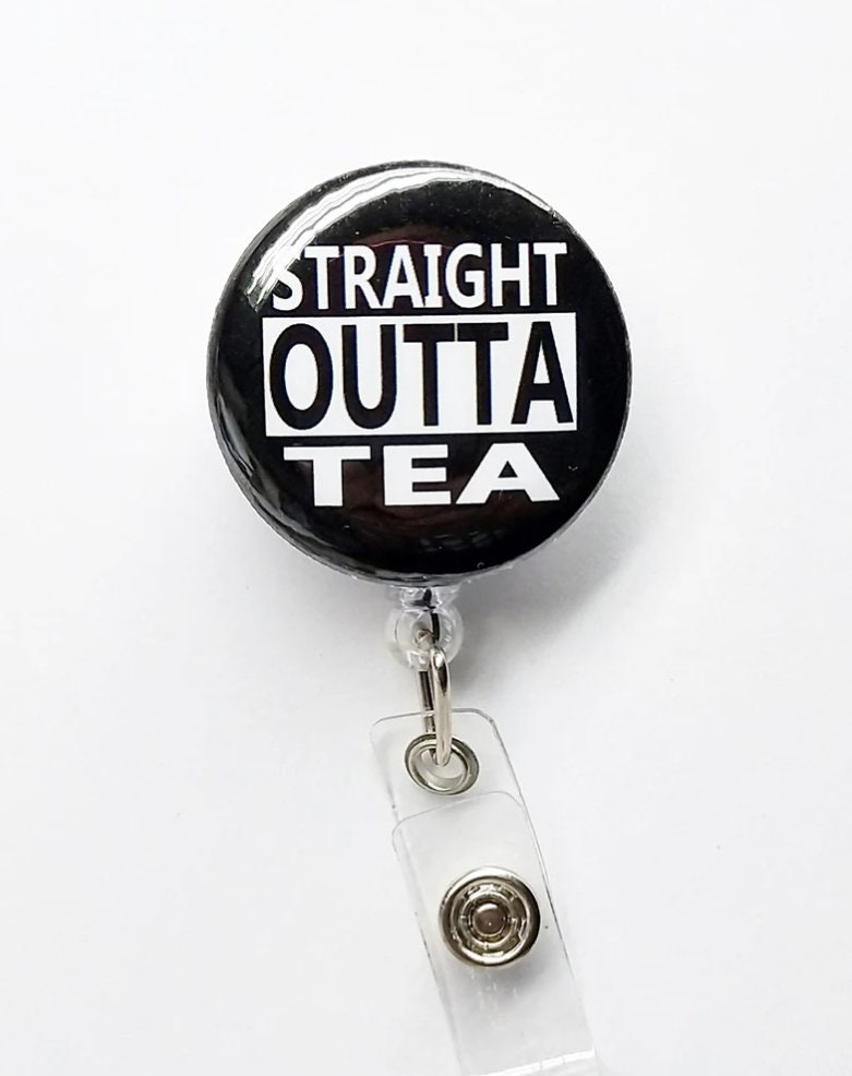 You Pick Straight Outta Night Shift Coffee Tea Badge Reel